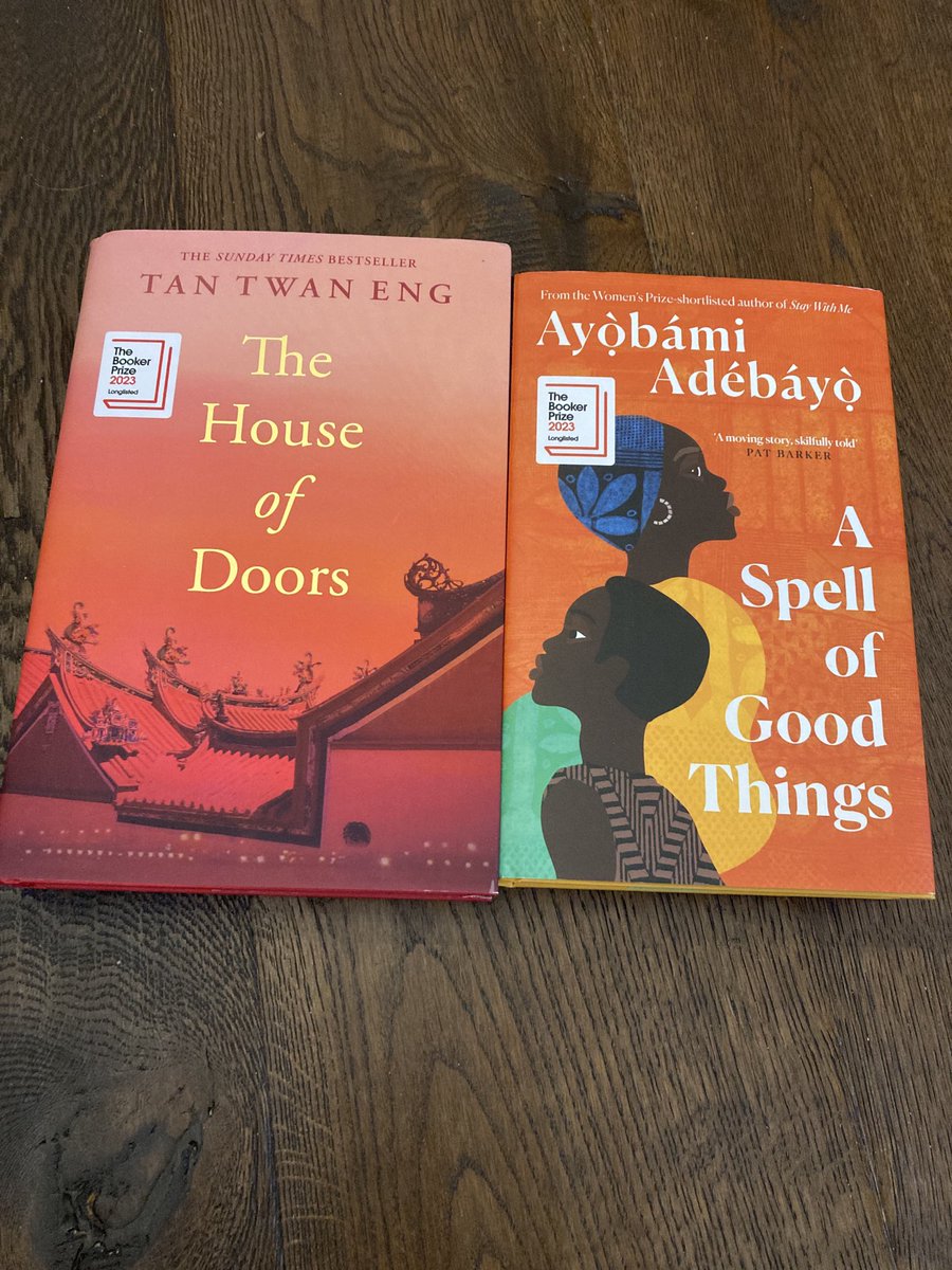 fionamsharp's tweet photo. Exceptional book post! Thank you @canongatebooks @CanongateProofs #TheHouseOfDoors #TanTwanEng #ASpellOfGoodThings #AyobamiAdebayo @TheBookerPrizes https://t.co/cDBnclwuKC