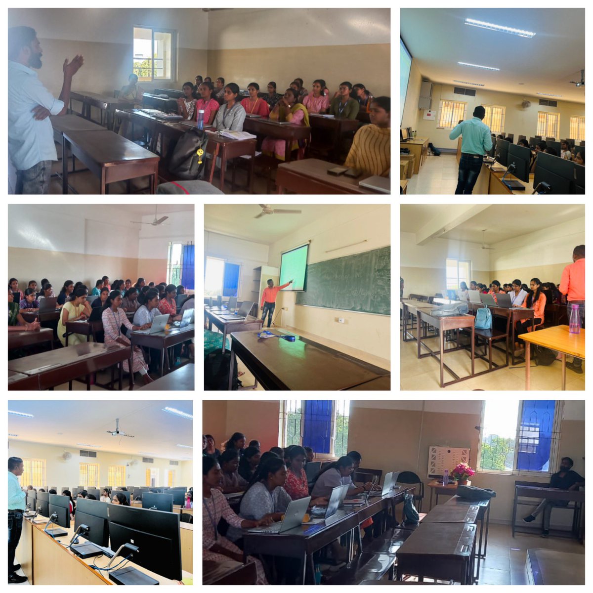 jaiprakash_7k's tweet image. Picture taken 2 days ago, when I was taking #Python and #web_developing class at #Krishnammal_College.