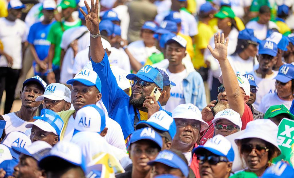 EN IMAGES 

Le meeting de clôture du <a href="/PresidentABO/">Ali Bongo Ondimba</a> à Libreville.