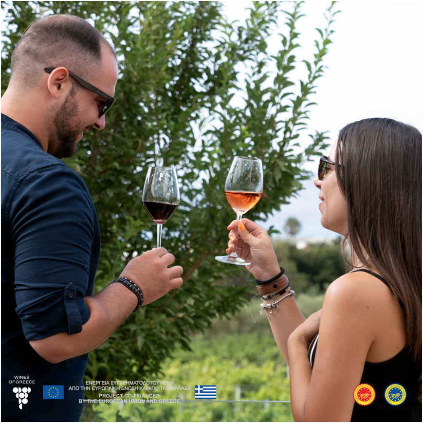 🍇Unveil the flavors of PGI Zakynthos! 🏝 Nestled in the southern Ionian Sea, this picturesque island crafts exquisite wines. 🥂Whites dance with Fileri, Korithi, Robola, and more. 🍷Reds enchant with Avgoustiatis, Mavrodafni, Cabernet Sauvignon, and more.