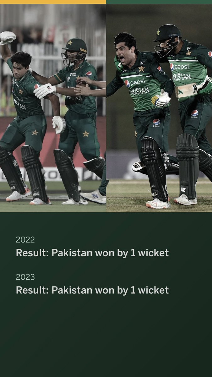 CricKick_'s tweet photo. Who Says History Never Repeats Itself? 
#NaseemShah #PAKvAFG #PakvsAfg #AFGvPAK #BabarAzam #No.1 #iftikhar #Gurbaz #Shadab https://t.co/FSr3IYOhAO