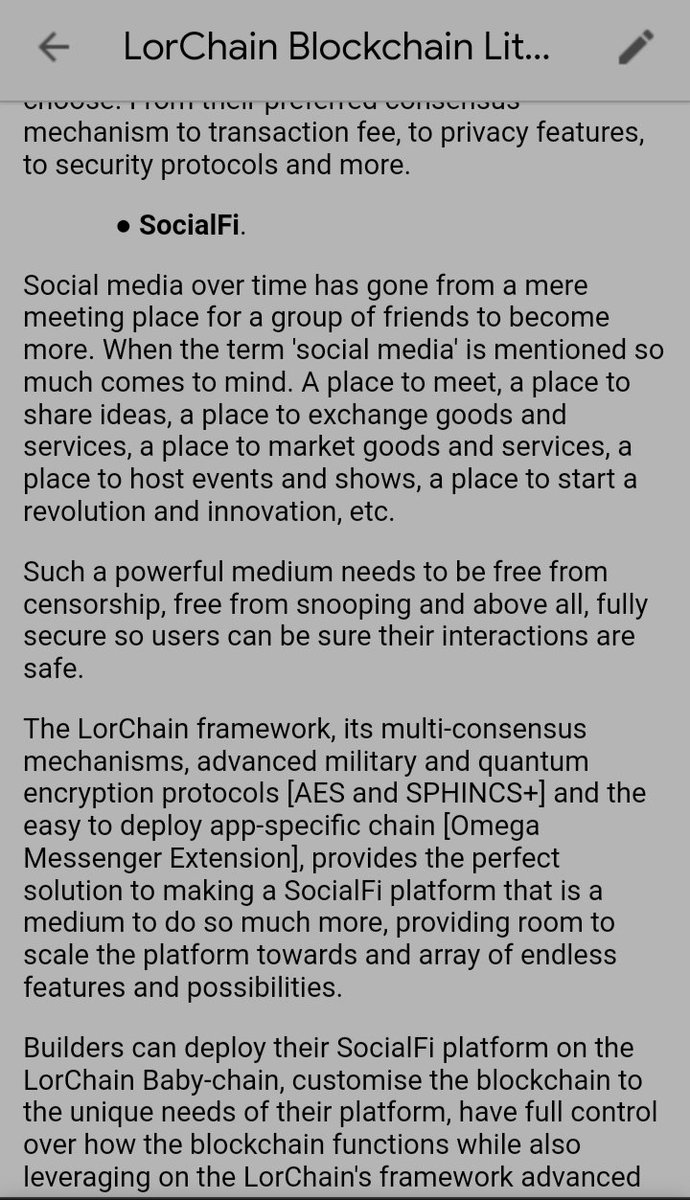LorChain Blockchain tweet media