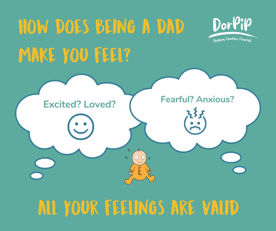 DorPIP dads is a FREE online course where dads can feel safe to share their feelings and experiences. If you're a dad in need of support, we're here for you! Our Next Course starts on 26th September 2023! please visit our website dorpip.org.uk #dorpipdads @DrAndyMayers