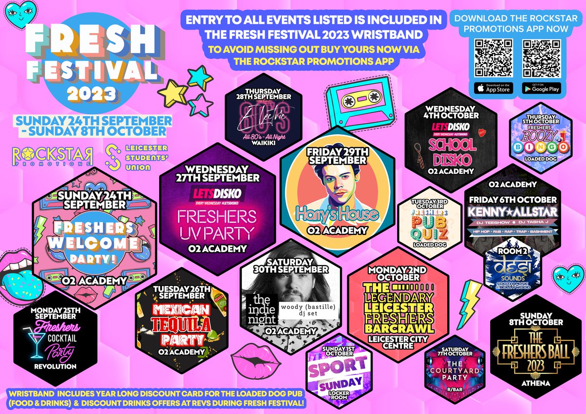 Fresh Festival 2023 Wristbands ON SALE

This year we're offering PayPal Pay in 3, meaning you can split a wristband purchase into 3 payments at no additional cost, buy a wristband for less than £20 payment today! BUY NOW from the Rockstar Promotions app or rockstarpromotions.co.uk