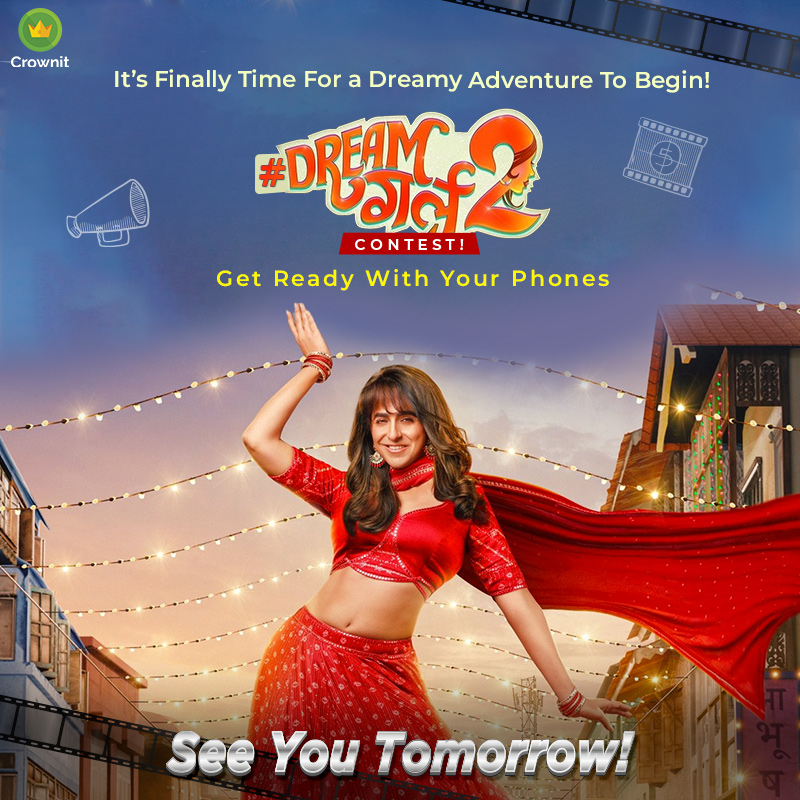 Captivating hearts once again – Dream Girl 2 is here to reignite your imagination.
Participate in our contest and 3 lucky winners will win BookMyShow voucher worth Rs 200 each.

#bookmyshow #contest #voucher #giveaway #bollywood #ayushmannkhurrana #dreamgirl