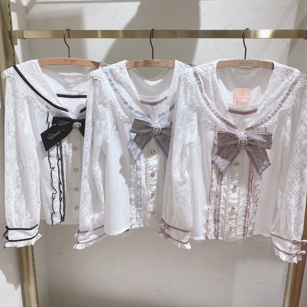 ͙*🍓LIZ LISA ラフォーレ原宿店🍓‧͙* セーラーカラーがかわいいっ