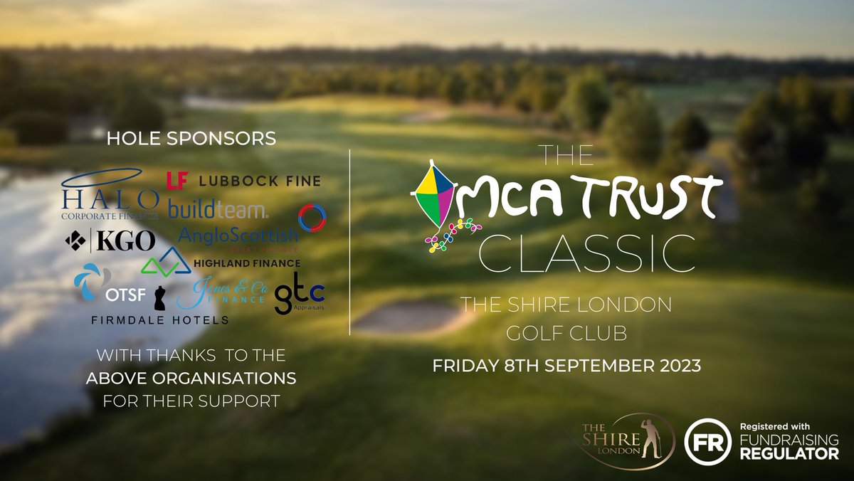MCA Trust (@mcatrustcharity) on Twitter photo We’re both delighted and humbled to announce a whole host of sponsors for the MCA Trust Classic 2023 held at The <a href="/theshirelondon/">The Shire London</a> on Friday 8th September 2023. 🏌🏼♂️
#TeamMCA #MCATrustClassic We’re both delighted and humbled to announce a whole host of sponsors for the MCA Trust Classic 2023 held at The <a href="/theshirelondon/">The Shire London</a> on Friday 8th September 2023. 🏌🏼♂️
#TeamMCA #MCATrustClassic