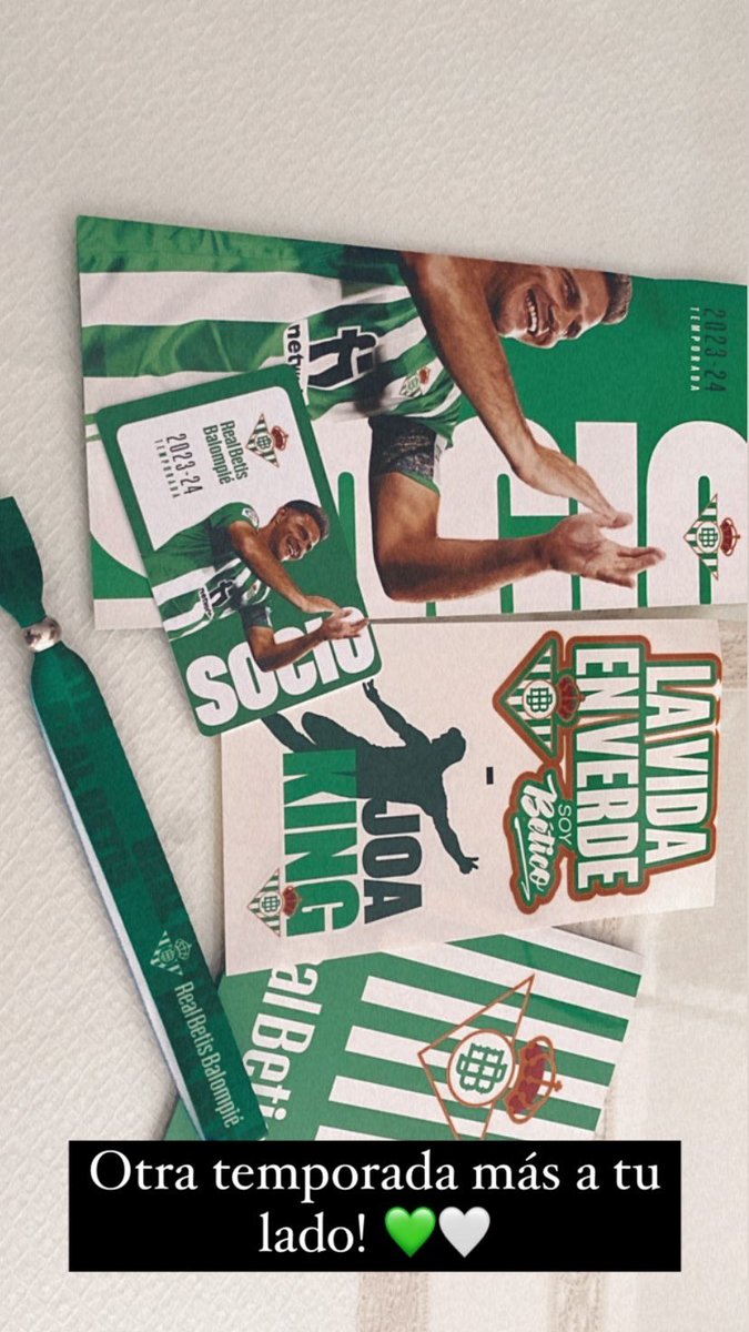 QUE BONITO ES SEGUIR CUMPLIENDO TEMPORADA CONTIGO 💚🤍