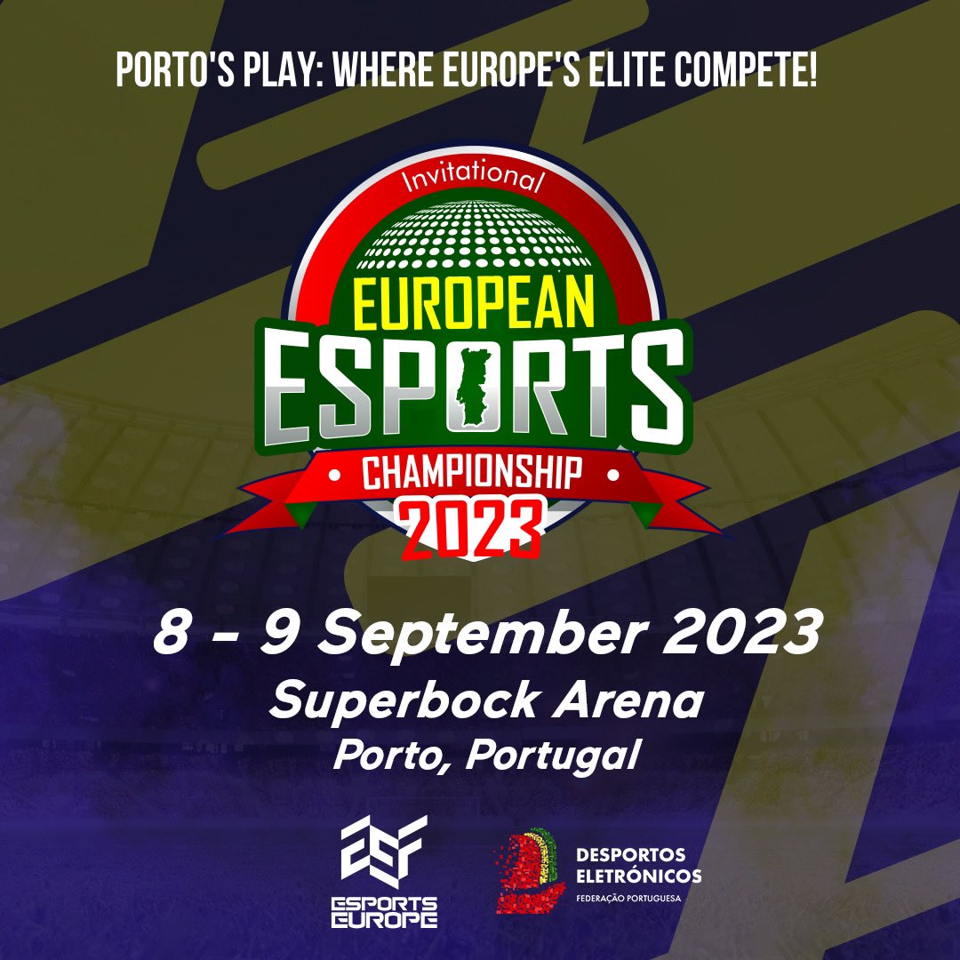 Exciting news! The Invitational European Esports Championship is just around the corner. Get ready for two days of intense gaming action on September 8th and 9th. #EuropeanEsportsChampionship #EEC #GamingChamps