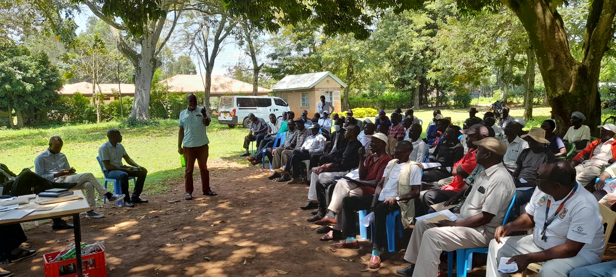 FFI_Kenya's tweet image. A platform for voices to be heard! Sigomre Ward residents seized the opportunity at Sigomre Chief Camp to express their project priorities for the ADP for FY 2024/25. #CommunityPriorities #ADP2024