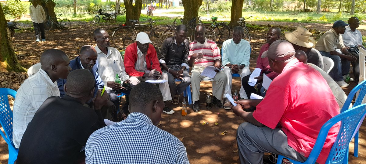 FFI_Kenya's tweet image. A platform for voices to be heard! Sigomre Ward residents seized the opportunity at Sigomre Chief Camp to express their project priorities for the ADP for FY 2024/25. #CommunityPriorities #ADP2024