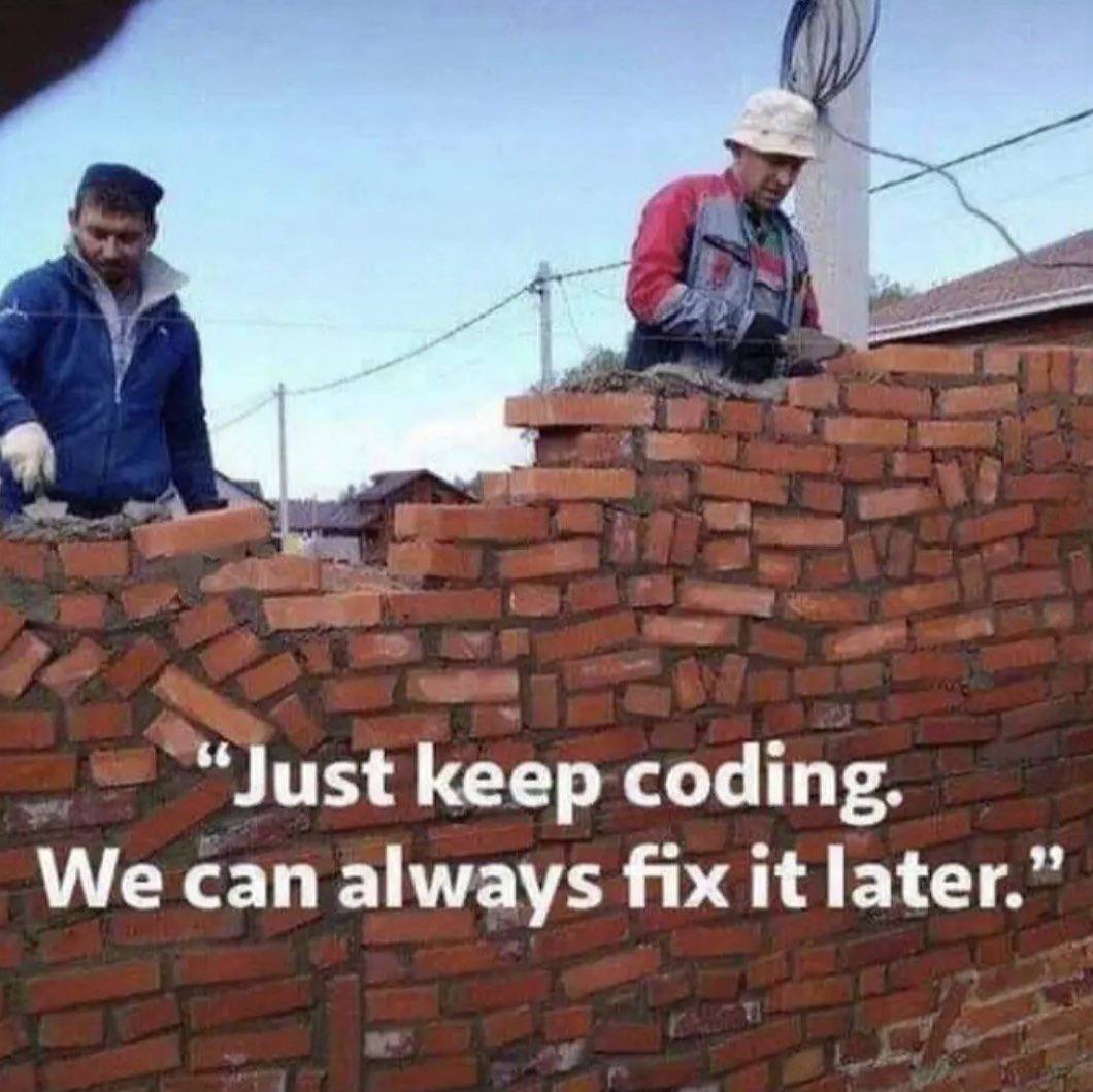 Just keep coding