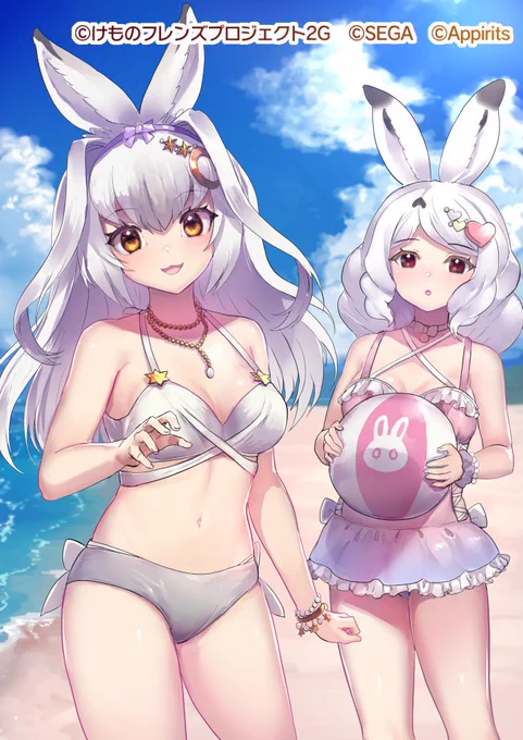Appirits様の「けものフレンズ3」にて『わたしたちとあそぼ』を描かせて頂きました!  「隊長、みーつけた」  #けものフレンズ3 #けものフレンズ 
