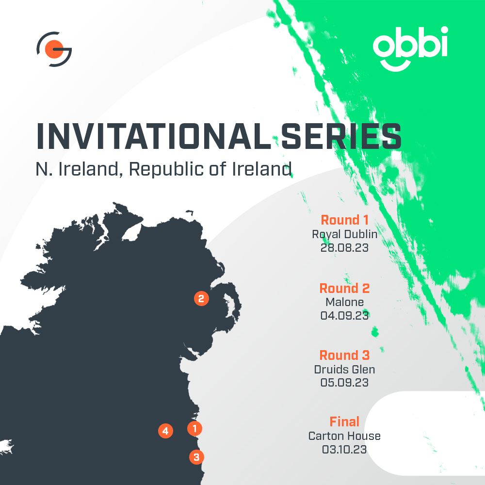 Just 3 days to go for the Irish Invitational Series! 🗓️

The wait is almost over. In just seven days, we kickstart the 2nd edition of this exclusive golfing series in partnership with @golfgenius_emea and @ObbiGolf. 🎊

#IrishInvitationalSeries | #GolfClubManagers |