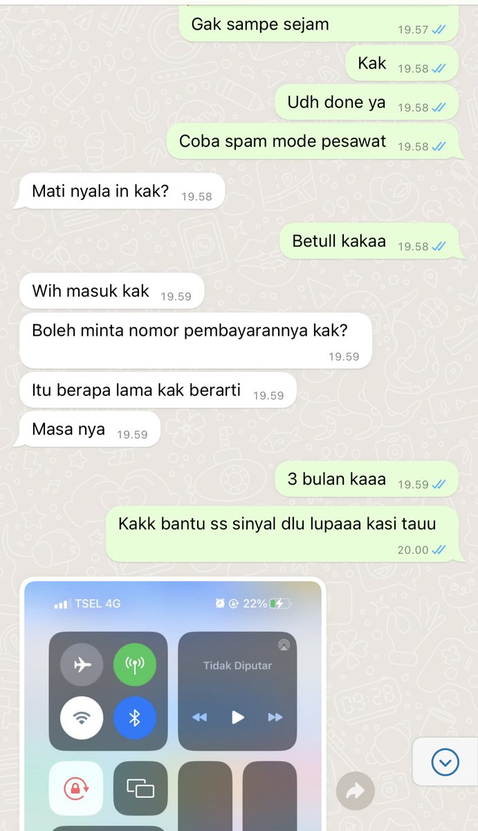 unlockiimeii's tweet image. ⚡  UNLOCK IMEI ON
BULANAN DAN TERDAFTAR WEB
⚡ ALL SMARTPHONE &amp;amp; IPHONE
⚡  REGIS FOR BYPASS IPHONE
🔧 HANDPHONE LUAR NEGRI
🔧 IMEI TIDAK TERDAFTAR KEMENPERIN
🔧 HANYA BISA SMARTFREN
Instagram ( instagram.com/unlockiimeii?i… )
#zonauang #zonajajan #wifionly #senja #trusted #JumatBerkah