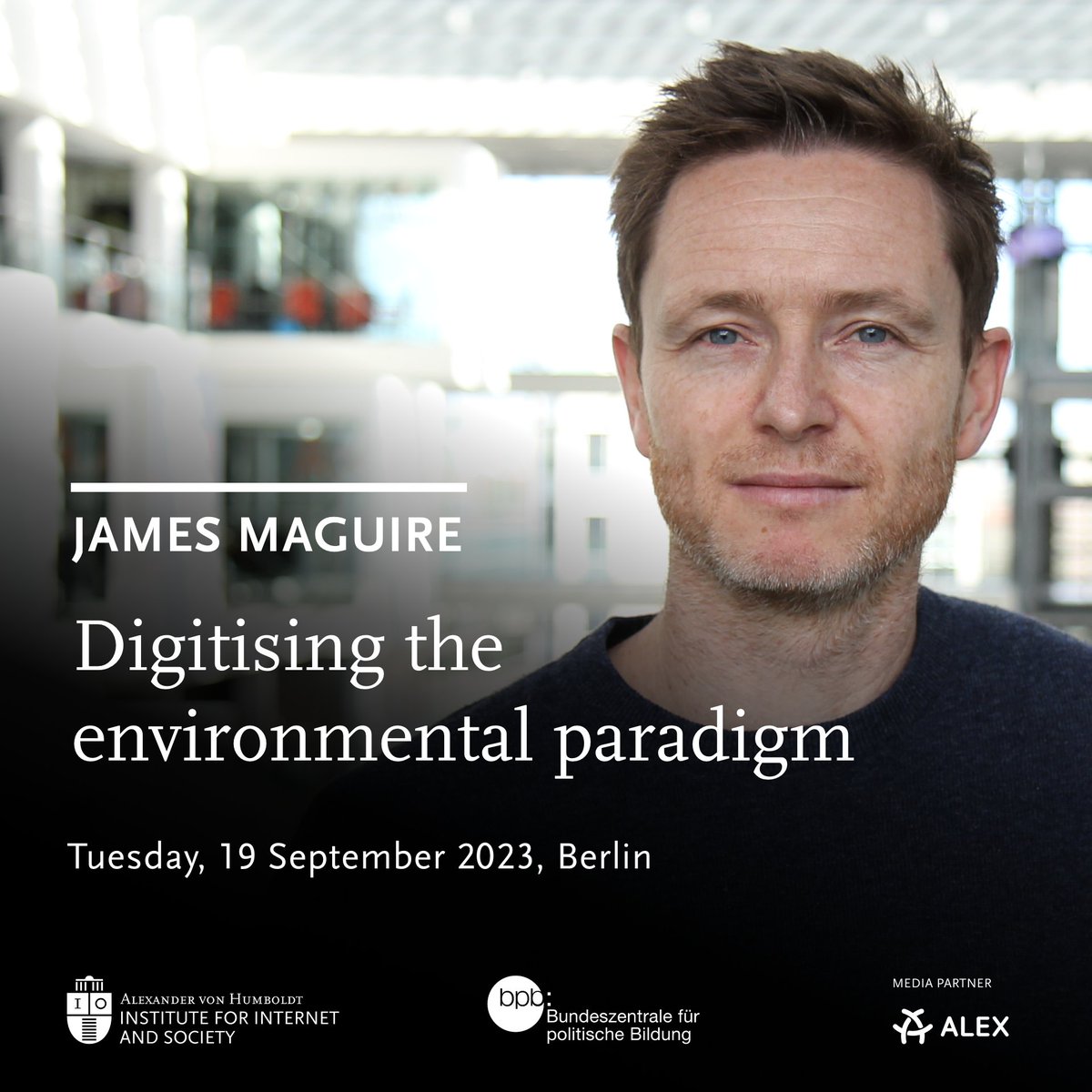 hiig_berlin's tweet photo. Join our next #digitalsociety lecture on 19.9.: @LorenzHilty (@UZH_en) illuminates the chances &amp; risks of technologies for #sustainability, while @jmagitu (@ITUkbh) explains the connections between #computerisation processes &amp; the #environment! @bpb_de 

👉https://t.co/kjuRTtc9K5 https://t.co/RsHtPFWLgy
