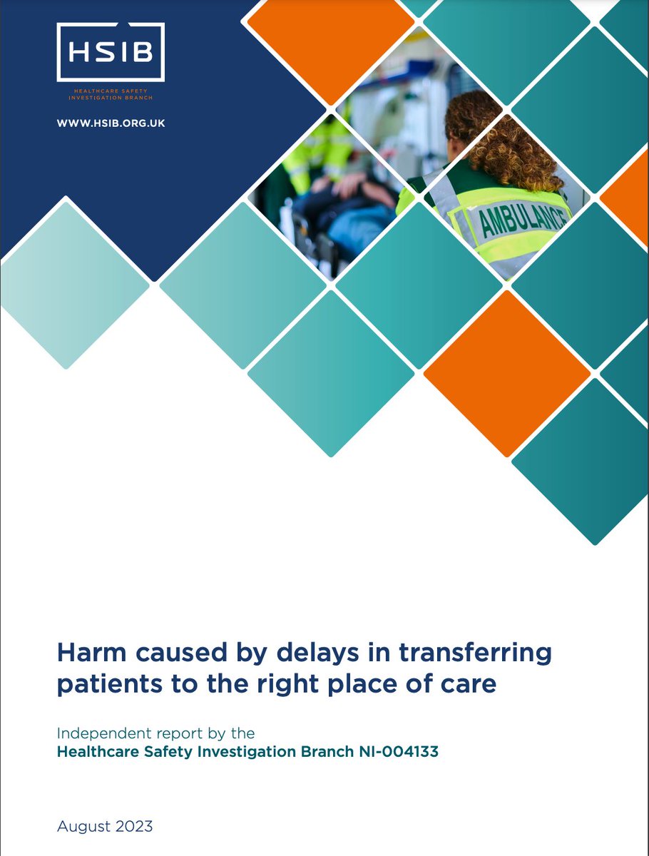 I read the @hsib_org report into emergency care yesterday and took some edited "highlights" which will apply to many / most if not all NHS EDs right now - purely from an EM perspective: others will comment on ambulance and in-patient factors 🧵 1/n