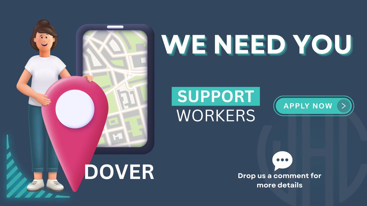 ⭐️ Support Worker
📍Dover 
💰 £11.60 per hour
✔️ Full time, permanent contract

💥  Apply now by clicking the link - adr.to/yyvbsai

#healthcarejobs #healthcare #SupportWorker #DoverJobs #HiringNow #ApplyNow #JobListing #JoinOurTeam #Dover #Jobs