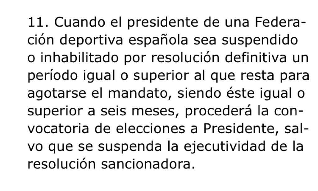 CONSEJO SUPERIOR DEPORTES remitirá el LUNES un EXPEDIENTE a TAD con:

• INFORME INTEGRIDAD RFEF
• DENUNCIAS REMITIDAS
• ¿REFERENCIAS JENNI HERMOSO? 

TAD inhabilitará a Rubiales y RFEF convocará elecciones solo a Presidente. Después, elecciones completas a finales 2024.