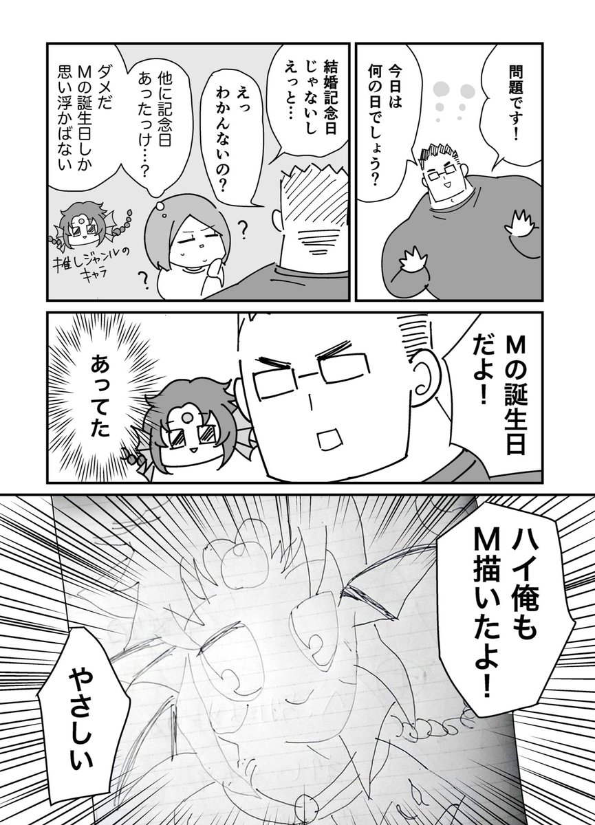 推しの誕生日と家族 