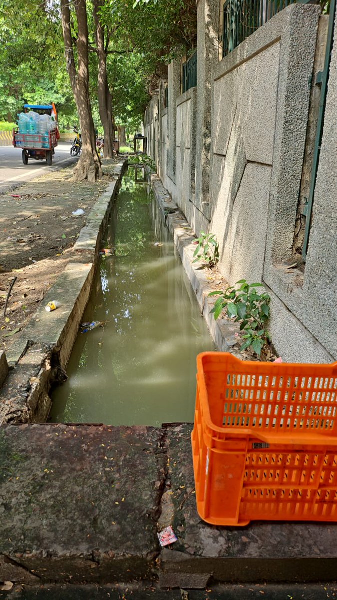 <a href="/CeoNoida/">CEO, NOIDA Authority</a> <a href="/noida_authority/">NOIDA Authority</a> I am a resident of Vivek Vihar Sector 82, our entire drains outside the gate is overflowing with rain water which will gives rise to mosquito and other water borne diseases, please look into this urgently
