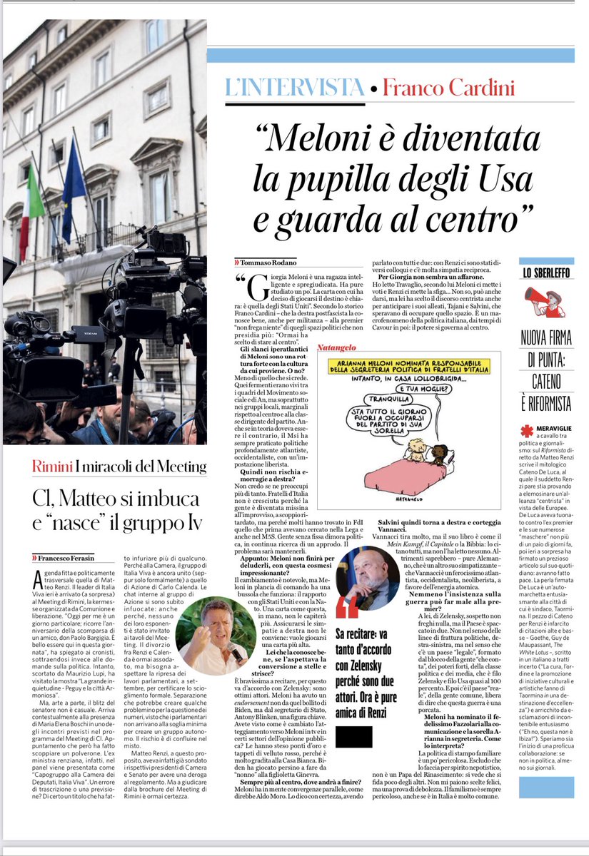 Surfiniae's tweet photo. La pescivendola pensa solo a se stessa ed al suo entourage, guardando servilmente lo #ZioSam sperperando tutti i soldi pubblici per compiacere gli #USA
Truffatrice al 200% https://t.co/zmiHoHLN0b
