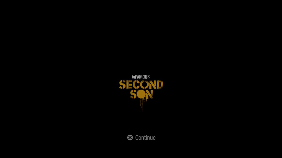 Now playing #PS5Share, #inFAMOUSSecondSon