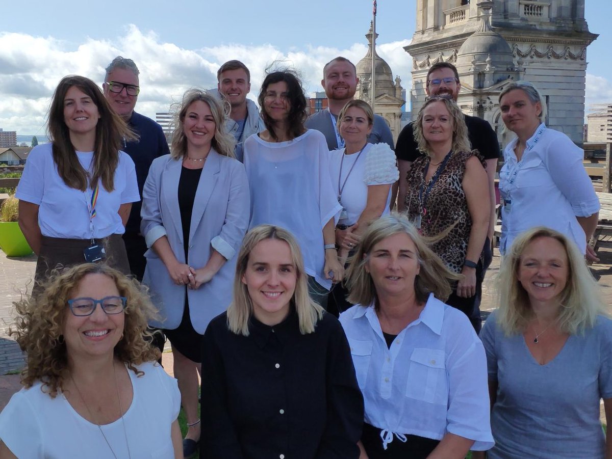 A big thank you to Nirvana's team for joining us for a wonderful photo together with Councillor Suzy Horton and Sam Bushby. 

Nirvana is a finalist in the <a href="/socialworkaward/">Social Work Awards</a>. 

Learn more here: strongerfutures.co.uk/news/general-n…

#StrongerFutures #SocialWorkerAwards