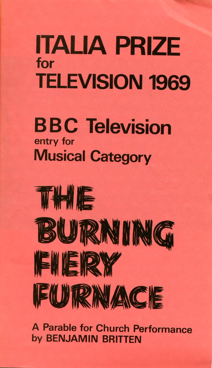 The Britten Pears Archive tweet media