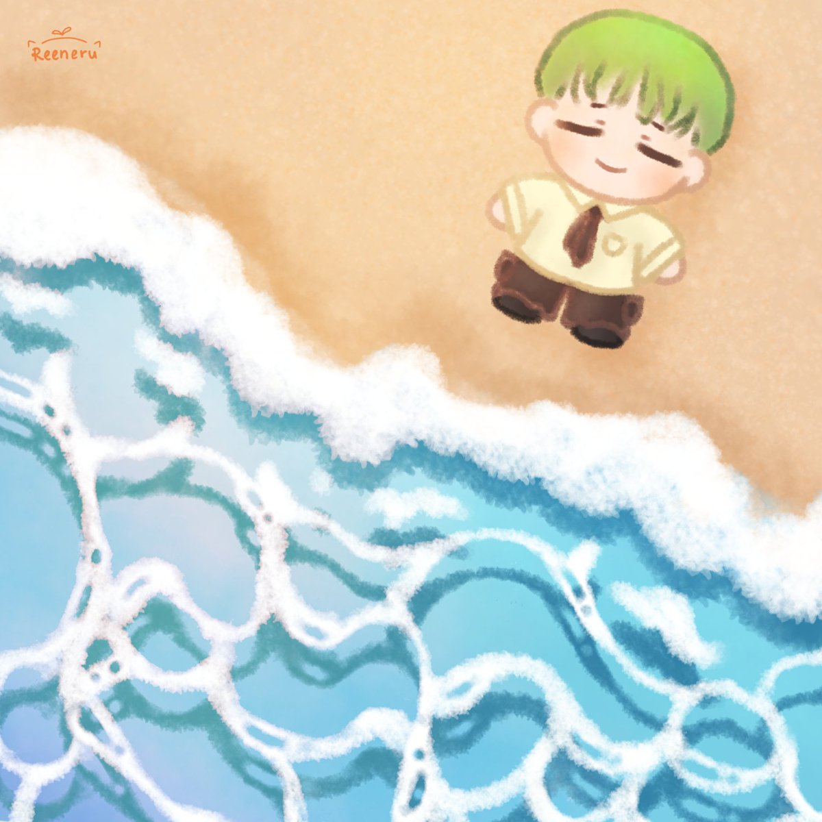 _reeneru's tweet photo. "you are my sea" 🌊 
@wave_to_earth // John Cha 🤍

#artph #wavetoearth #johncha https://t.co/AQs00Oy2RO