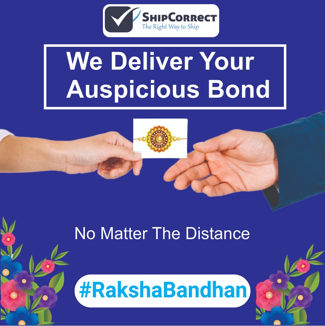 ShipCorrect's tweet photo. Rakhis are sent across boundaries because distance cannot erode the link between us.💌✨ 
Send rakhi to your beloved brothers https://t.co/tsCc70lr8w
#Shipcorrectlogisitc #HappyRakshaBandhan2023 #DeliveringHappiness #Parcel #ParcelDelivery #Delivery https://t.co/u07Ir7S4If