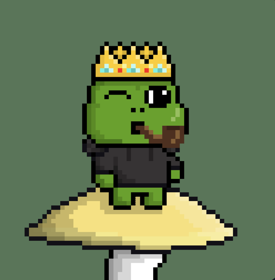 👑 Giveaway Time👑

Next toad 🐸 up for grabs is this crowned little fella. 

All you need to do is ❤️ and 🔄

We need to get to 222 retweets

Let's go!

!croak🐸🍄🌈