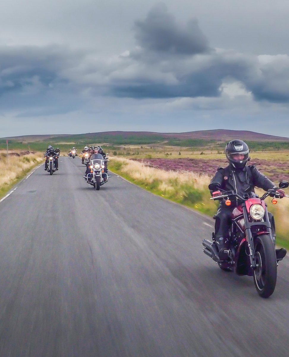 #ThunderInTheGlen 🏍️⛰️

Heading to Badenoch and Strathspey this weekend to hear the famous 'Thunder in the Glen'?  Find out some hidden gems that will immerse you in local culture!  

discoverhighlandsandislands.scot/en/visitor/reg…

📍: Badenoch, Highlands
📸: Airborne Lens