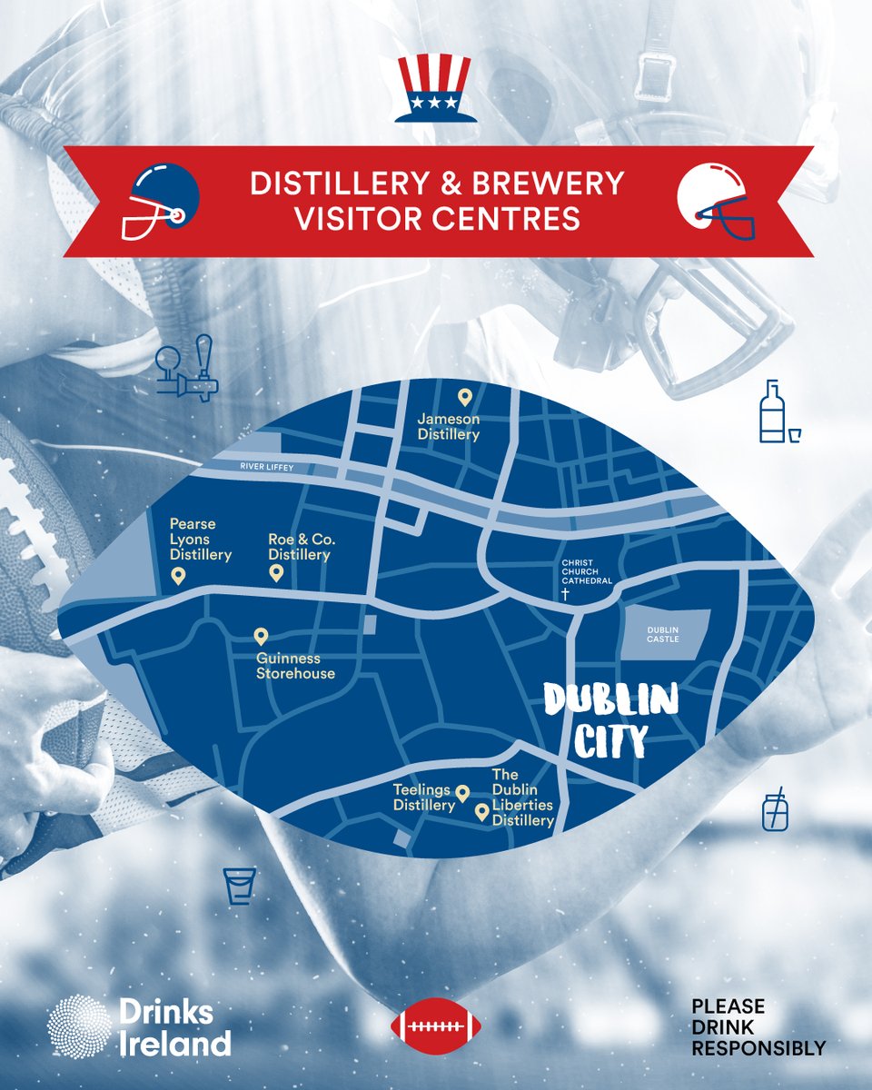 Drinks Ireland (@drinksireland) on Twitter photo Céad Míle Fáilte to everyone who is visiting for the <a href="/Aerlingus/">Aer Lingus</a> College Football Classic with <a href="/NDFootball/">Notre Dame Football</a> and <a href="/NavyFB/">Navy Football</a>🏈For a different tailgate experience why not check out one of Dublin's breweries or distilleries.
#MuchMoreThanAGame #DrinkResponsbily #DrinksIndustry Céad Míle Fáilte to everyone who is visiting for the <a href="/Aerlingus/">Aer Lingus</a> College Football Classic with <a href="/NDFootball/">Notre Dame Football</a> and <a href="/NavyFB/">Navy Football</a>🏈For a different tailgate experience why not check out one of Dublin's breweries or distilleries.
#MuchMoreThanAGame #DrinkResponsbily #DrinksIndustry