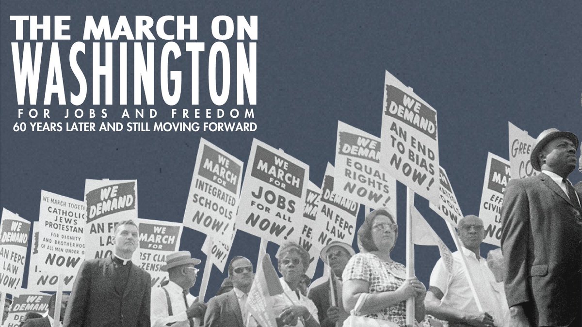 Born from the movement. The EEOC was created on July 2, 1964, when President Lyndon B. Johnson signed the Civil Rights Act into law. The Civil Rights Act of 1964 is a direct result of the historic March on Washington of 1963. #MarchOnWashington
