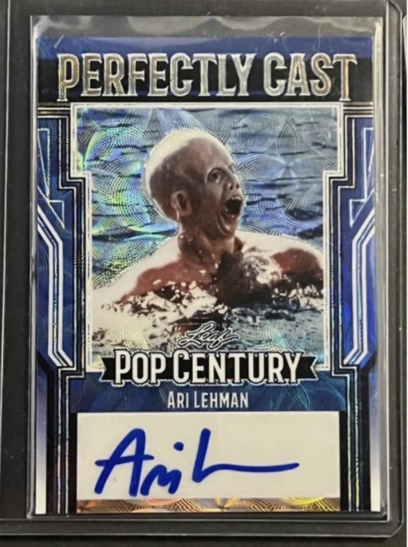 AewCard's tweet image. What is happening at #LeafCards? 🍃 🤷‍♂️ 🍃

After #AriLehman, the first person to portray Jason Voorhees in Friday the 13th contacted Leaf for using forged autographs on his card ✍️

@Leaf_Cards responded stating @leafceo is no longer with the company 🤷‍♂️

#WrestlingCards #TheHobby