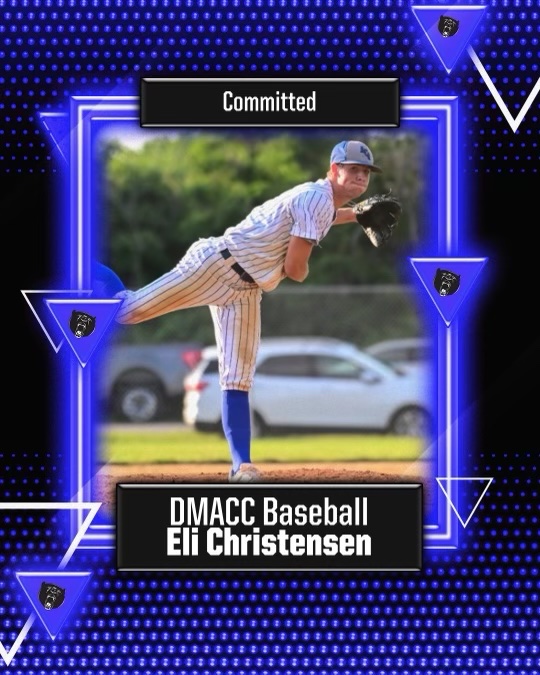 Eli Christensen (@elichristense13) on Twitter photo Excited to announce my commitment to <a href="/DMACCBaseball/">DMACC Baseball</a> to continue my academic and baseball career! Blessed that God has given me this opportunity! Thank you to my family, coaches, and teammates for making this possible! Go bears🐻 Excited to announce my commitment to <a href="/DMACCBaseball/">DMACC Baseball</a> to continue my academic and baseball career! Blessed that God has given me this opportunity! Thank you to my family, coaches, and teammates for making this possible! Go bears🐻