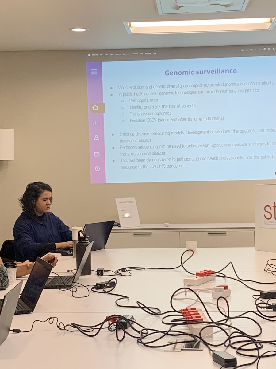 Some pics from our half-day module this morning! Is good to see many people interested on developing dashboards for genomic surveillance! #VEME2023 #GenomicSurveillance #DataIntegration @moir_monika @nartuhi @NikitaSitharam Danilo and Abi thanks for your amazing contribution!