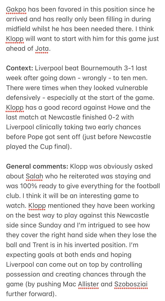 mathsmrc's tweet photo. Liverpool GW3 Predicted line-up

I think Klopp will opt for two changes this week with my reasons in the pictures below. This is alongside @jumpthewave’s hivemind predictions. Please let me know if you have any questions. #predictklopp #lfc #fpl https://t.co/Qn8qtpLhsO