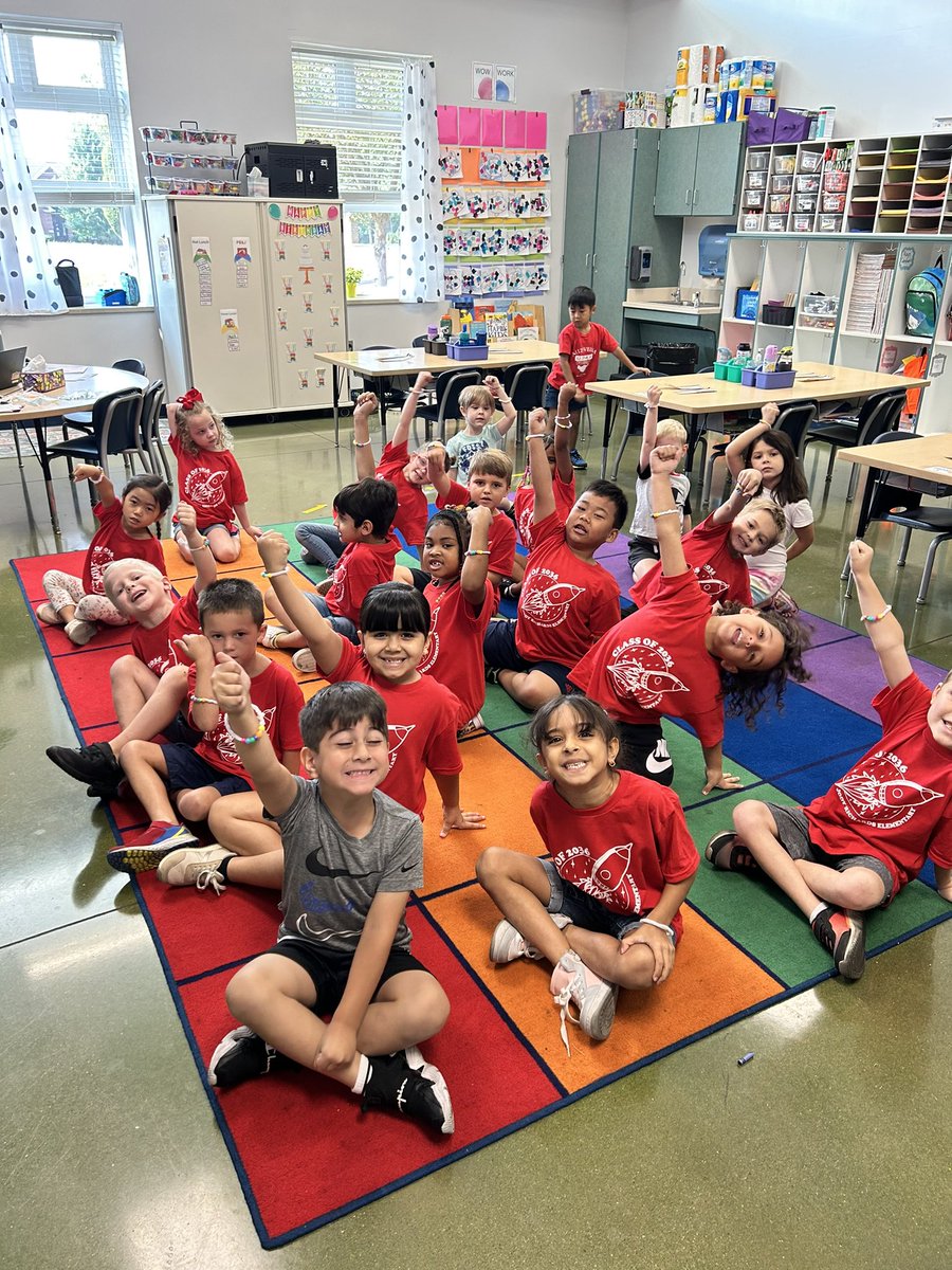 Our class mission statement and friendship bracelets!