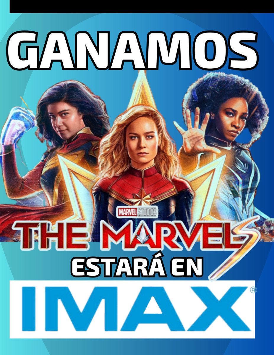 No olvidar que The Marvels puede ser la última película de Marvel en un buen tiempo.