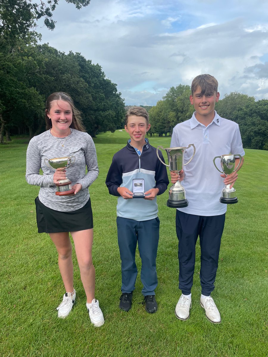 Congratulations | llongyfarchiadau our new Under 16 Champion, Thomas Richardson!

🥇 Thomas Richardson - Champion
🥈 Paul Reid - 2nd
🥉 Isobel Kelly - Leading Girl &amp; 3rd overall
🏅Jacob Holmes- Best Nett