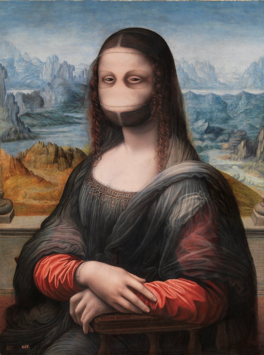 SteveRelles's tweet photo. Mona Lisa (Prado)
Artist: Workshop of Leonardo da Vinci. c.1503
Subject: Lisa Gherardini.
Location: @museodelprado Madrid.
Method:  Reverse Engineering - Default Transformation.
ID: Buenos Aires Mona Lisa https://t.co/zgElwLs1IG