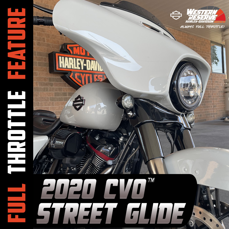 WRHD's tweet image. This 2020 #CVO Street Glide exudes the pinnacle of the custom touring look - taken to the edge and loaded with power!

Check out the video: youtu.be/5Jv7Rn_9HHY
Specs: tinyurl.com/23dxcry9
Call WRHD: 440-974-6900

#WRHD #FTF #FullThrottleFeature #2020CVOStreetGlide