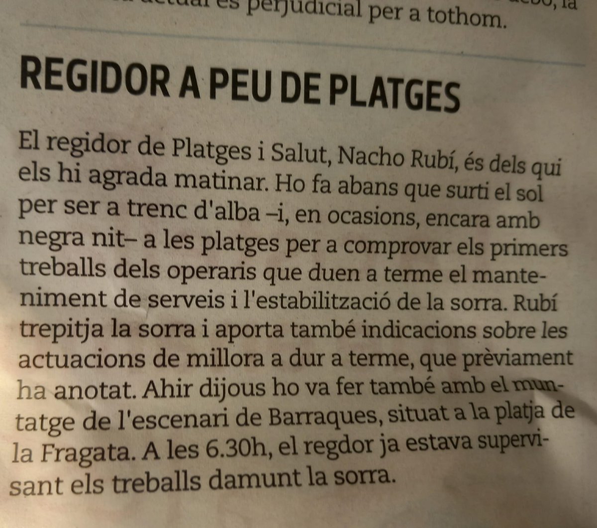 fetspersitges's tweet photo. Sortim a @lecodesitges de la setmana passada. #sitges  #garraf #platges @ignasirubi @XaviGarB https://t.co/eaXCUFT2nt