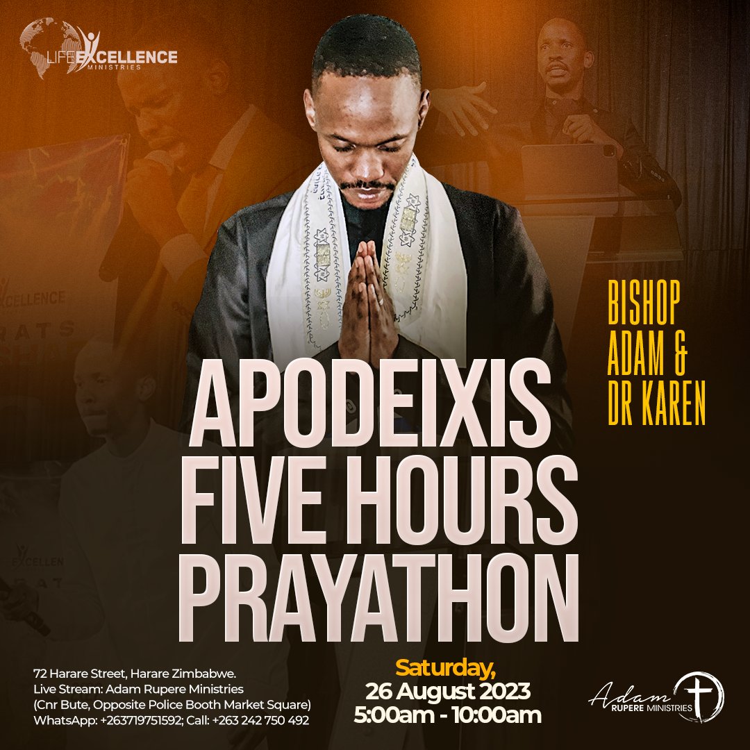 Life_Exc_Min's tweet photo. Five Hours of Prayer, https://t.co/9MDtYsvdEE