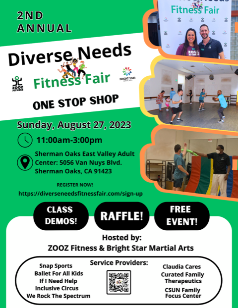 Join us at the Diverse Needs Fitness fair where Ballet For All Kids will be giving a demo class!

Sign Up Link: buff.ly/3QTQAaw  - feel free to share this link as well as our flyer