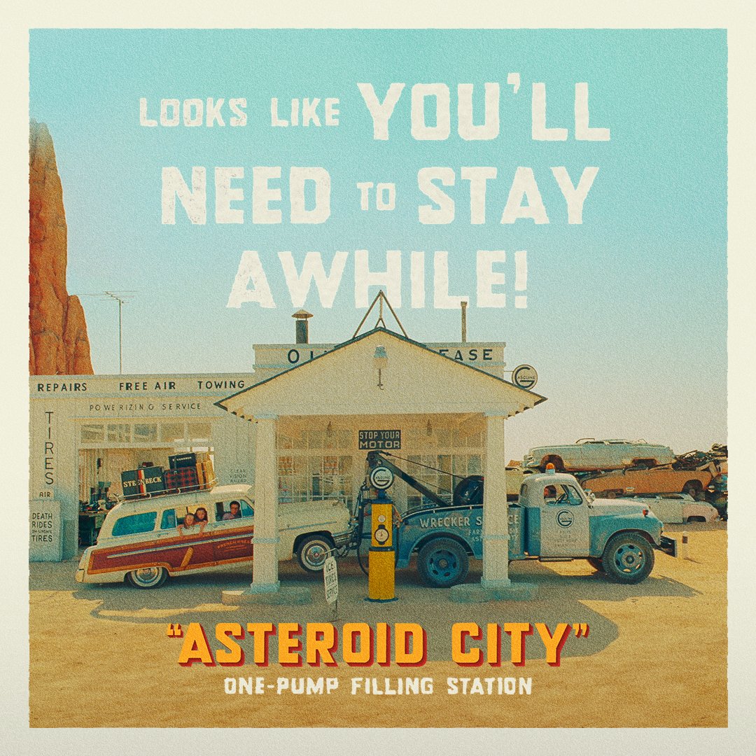 Asteroid City tweet media