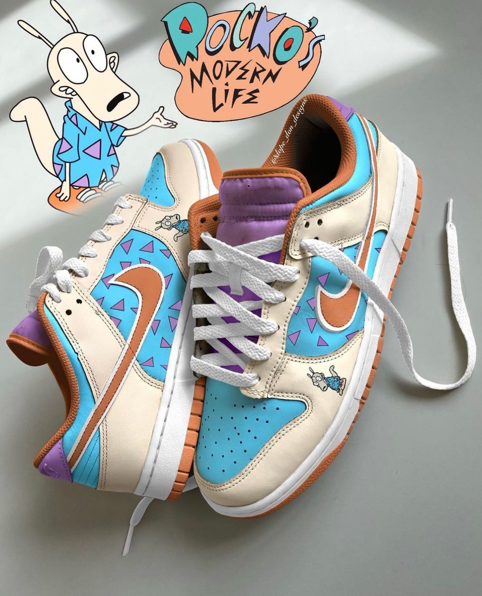 Rocko’s Modern Life x Dunk Low Concepts 👀