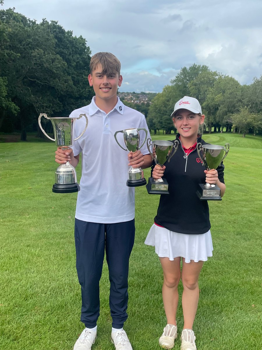 Double delight for the Richardson Family! 

Brother and Sister, Thomas and Ffion are crowned Welsh Under 16 and Under 14 Champions!